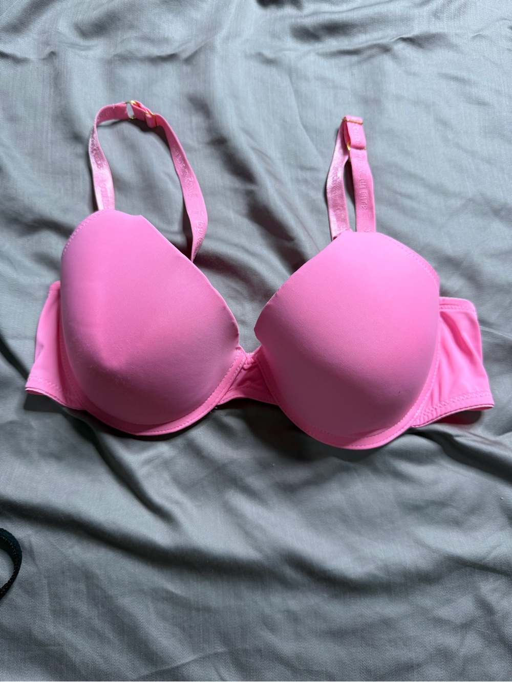 Juicy Couture Hot Pink Padded Push-Up Bra